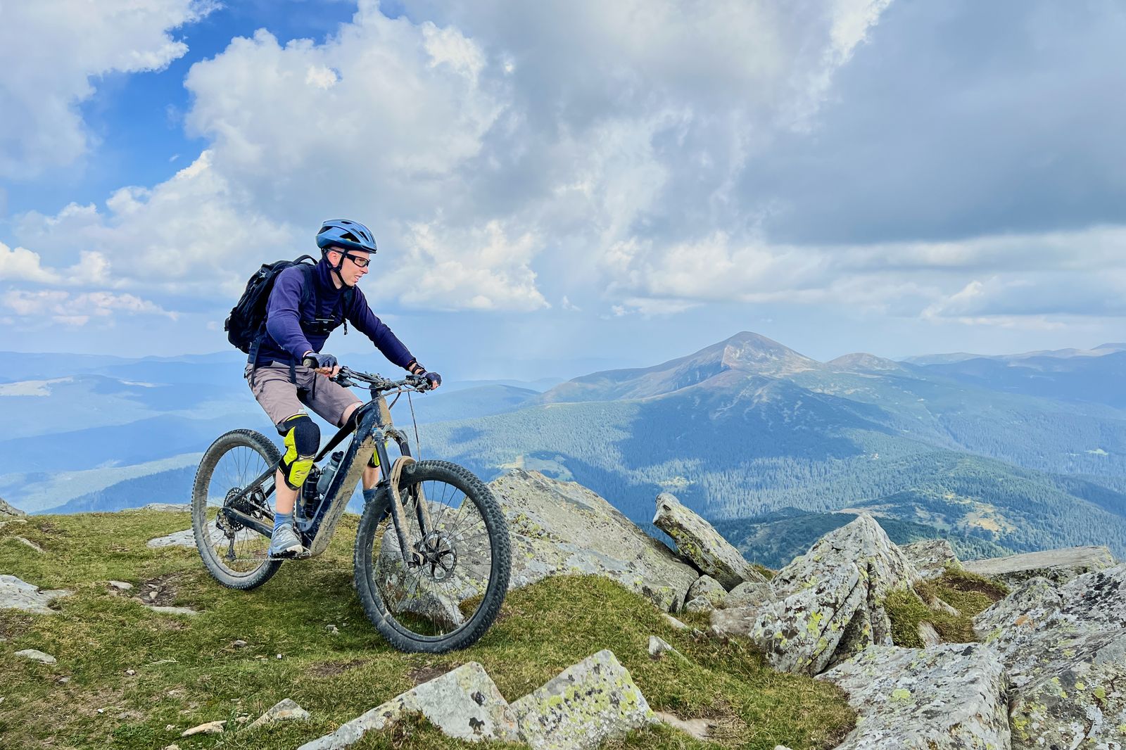 Trail riding in the San Juans